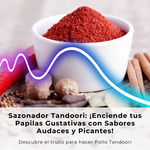 Sazonador Tandoori: ¡Enciende tus papilas gustativas con sabores audaces y picantes! Descubre el truco para hacer Pollo Tandoori