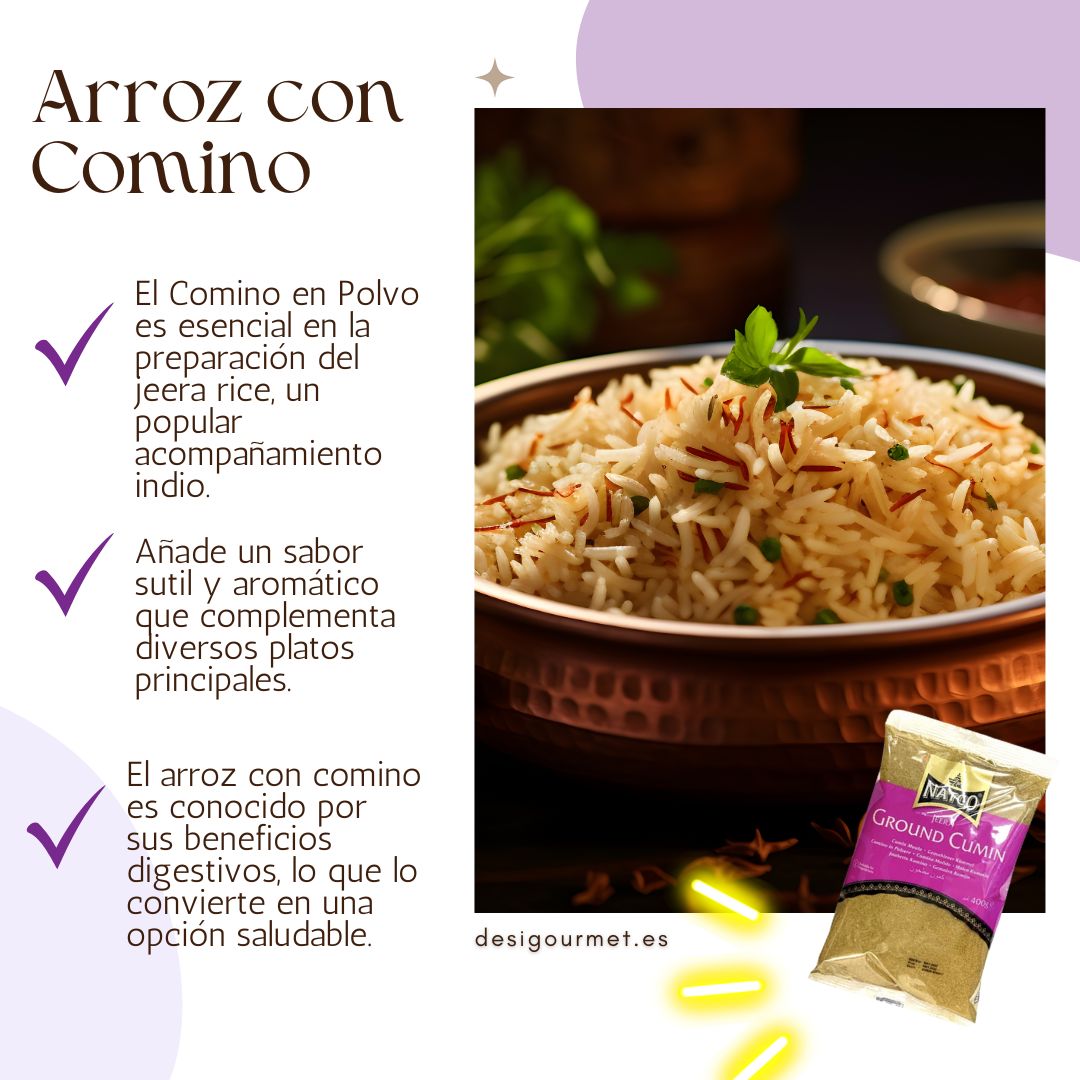Cumin Powder essential for cumin rice, adds flavor, aids digestion, complements dishes.