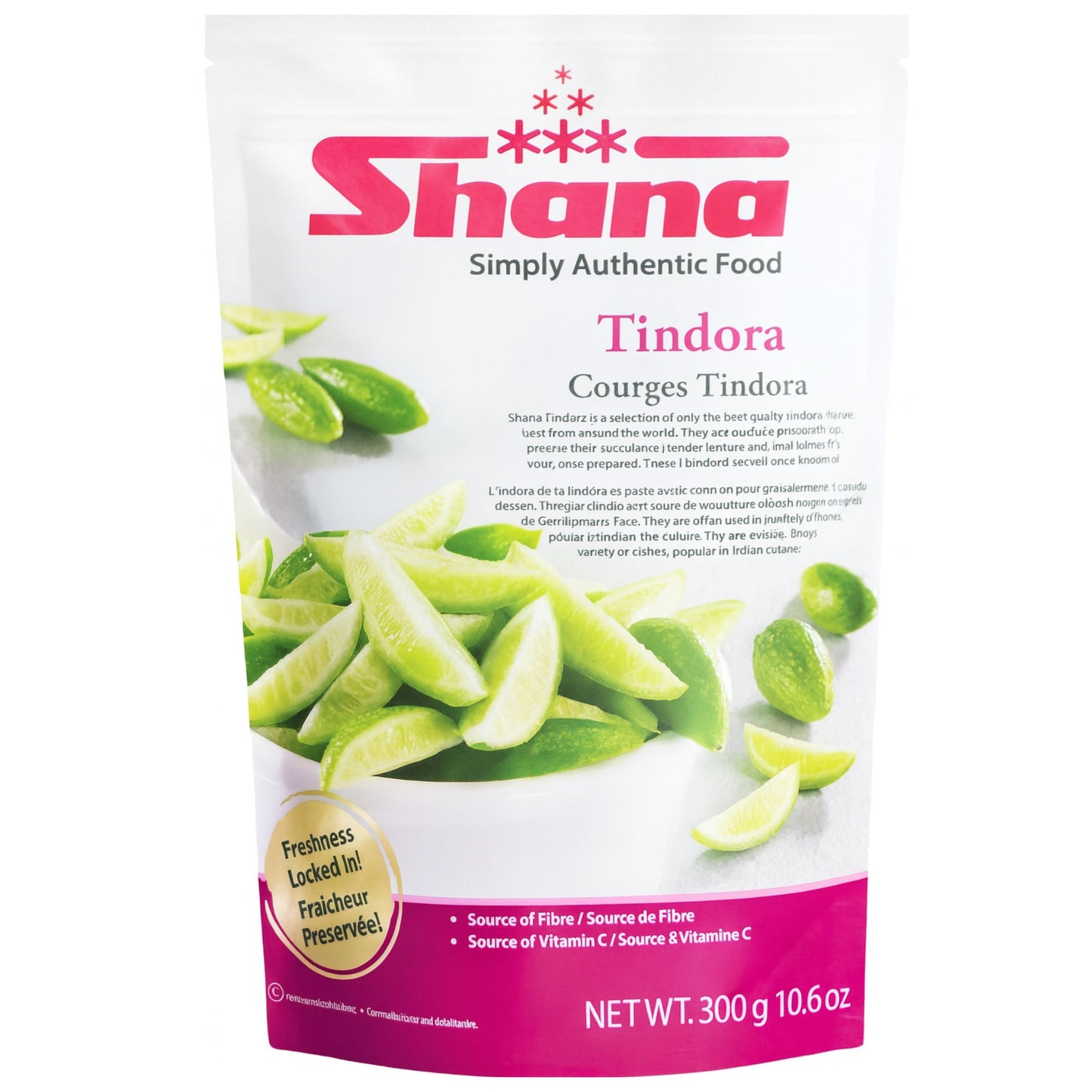 Coccinia grandis | Tindora (Ivy Gourd Slices) 300g Shana