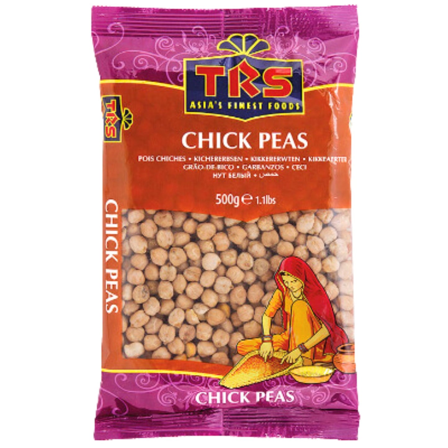 White Chickpeas | White Chick Peas 500g TRS