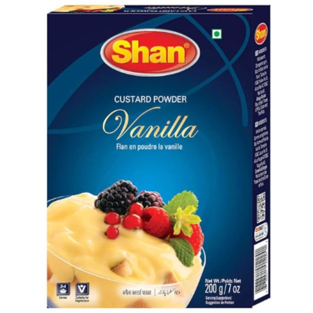 वेनिला कस्टर्ड | वेनिला कस्टर्ड पाउडर 200 ग्राम शान