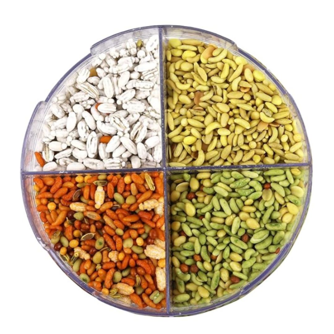 Masticable Digestivo refrescante | Mixed Mouth Freshener | Mukhwas 4 in 1 Tin 225g Chandan