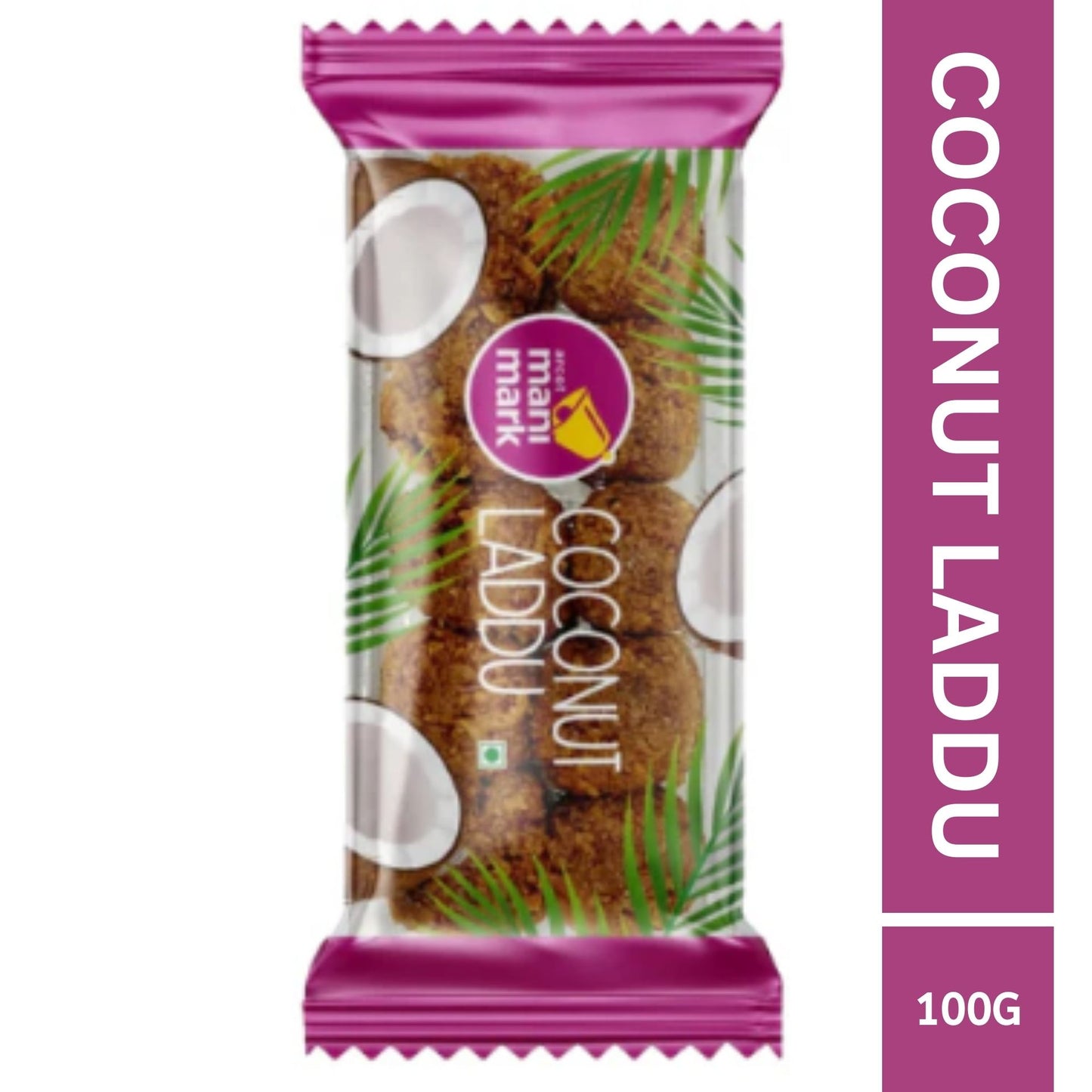 Dulce Laddu de coco | Coconut Laddu 100g Manimark