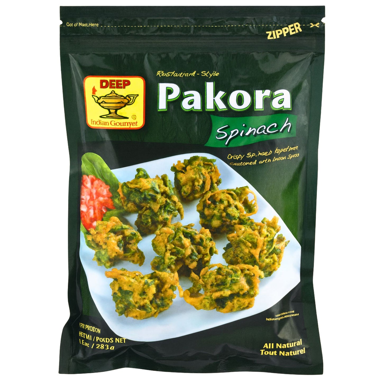 Buñuelo de Espinaca | Spinach Pakora (Bhaji) 283g/10pcs. Deep