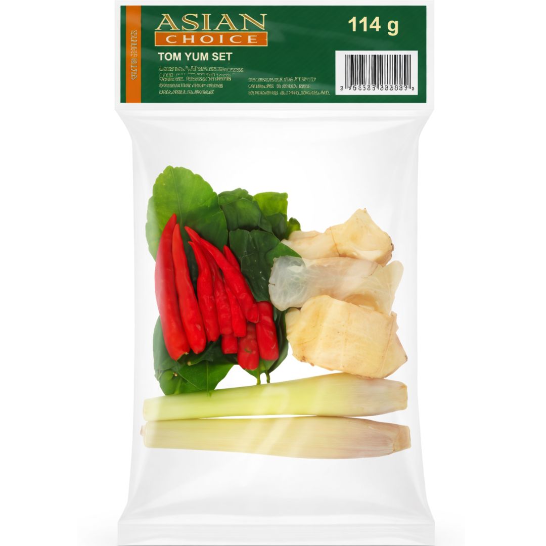 La Kit para sopa Tom Yum (Congelado) | Tom Yum Set 114g Asian Choice (Frozen)