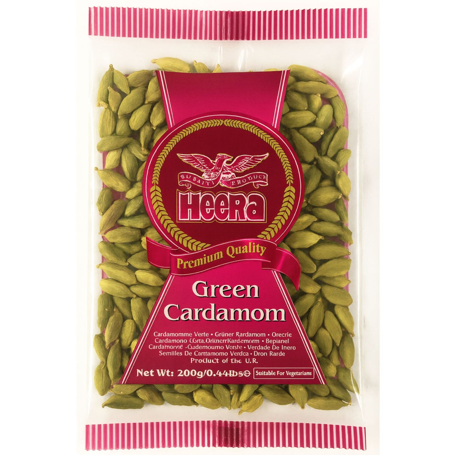 Cardamomo Verde | Green Cardamom 200g Heera