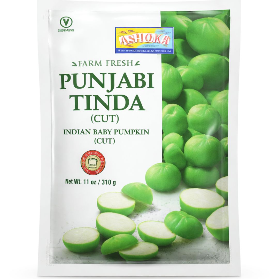 Calabaza de la India (tinda) en (Congelado) | Tinda Punjabi Cut 312g Ashoka (Frozen)