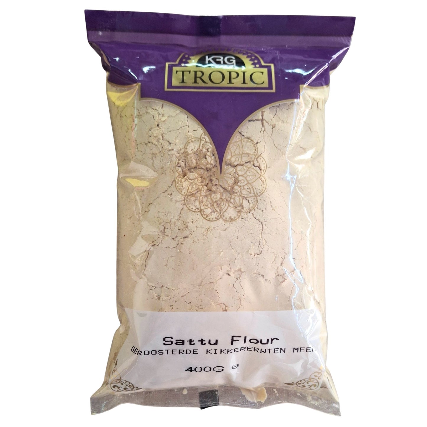 Harina de garbanzo bengalí tostado | Sattoo Chana Flour (gluten free) 400g KRG