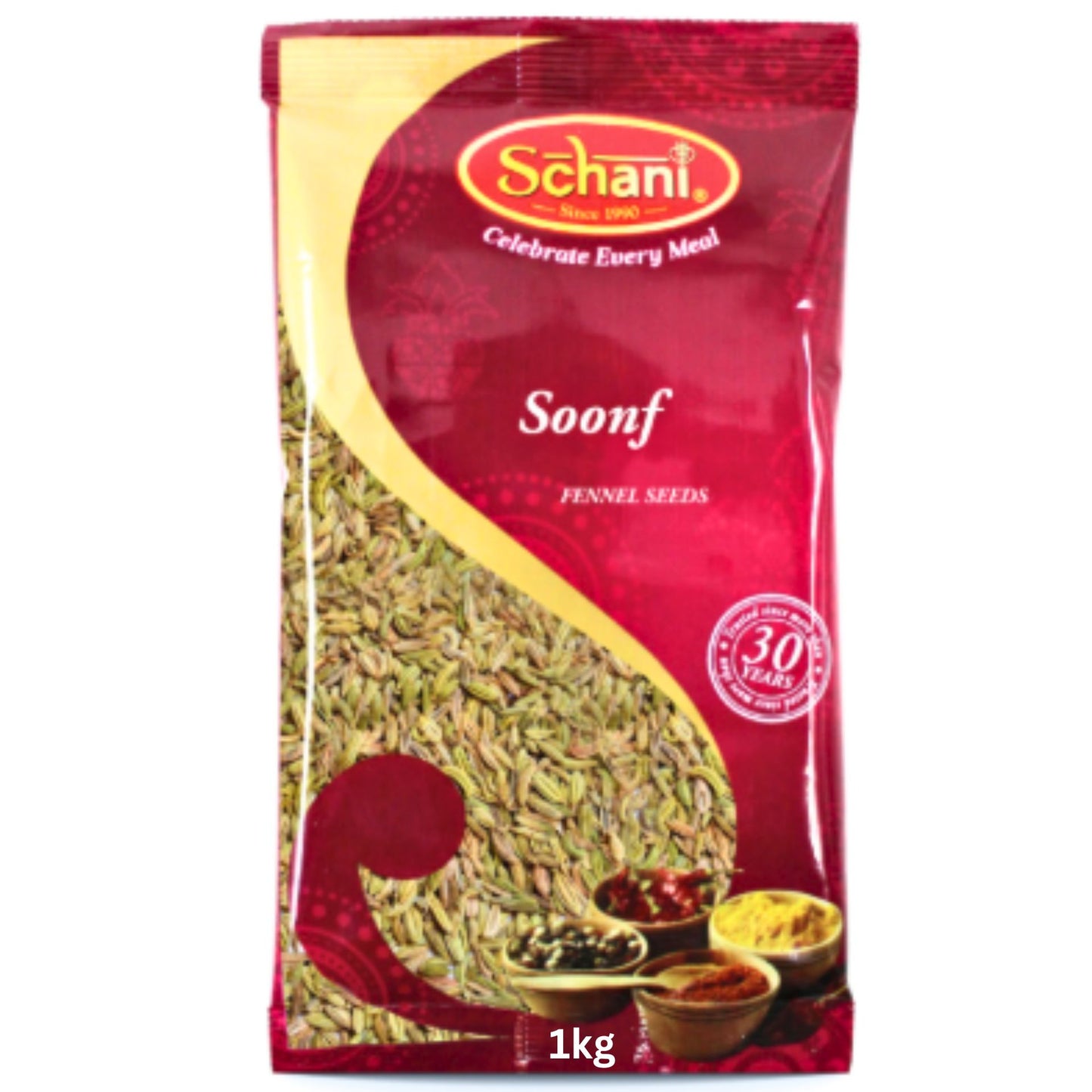 Semillas de Hinojo | Fennel Seeds 1kg Schani
