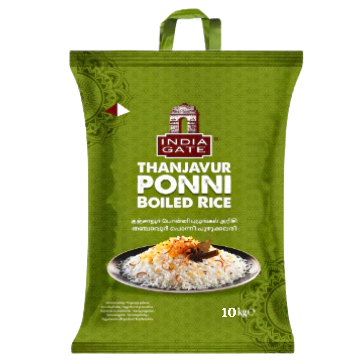 Ponni pre-cooked rice | Ponni Boiled Rice 10kg India Gate Thanjavur