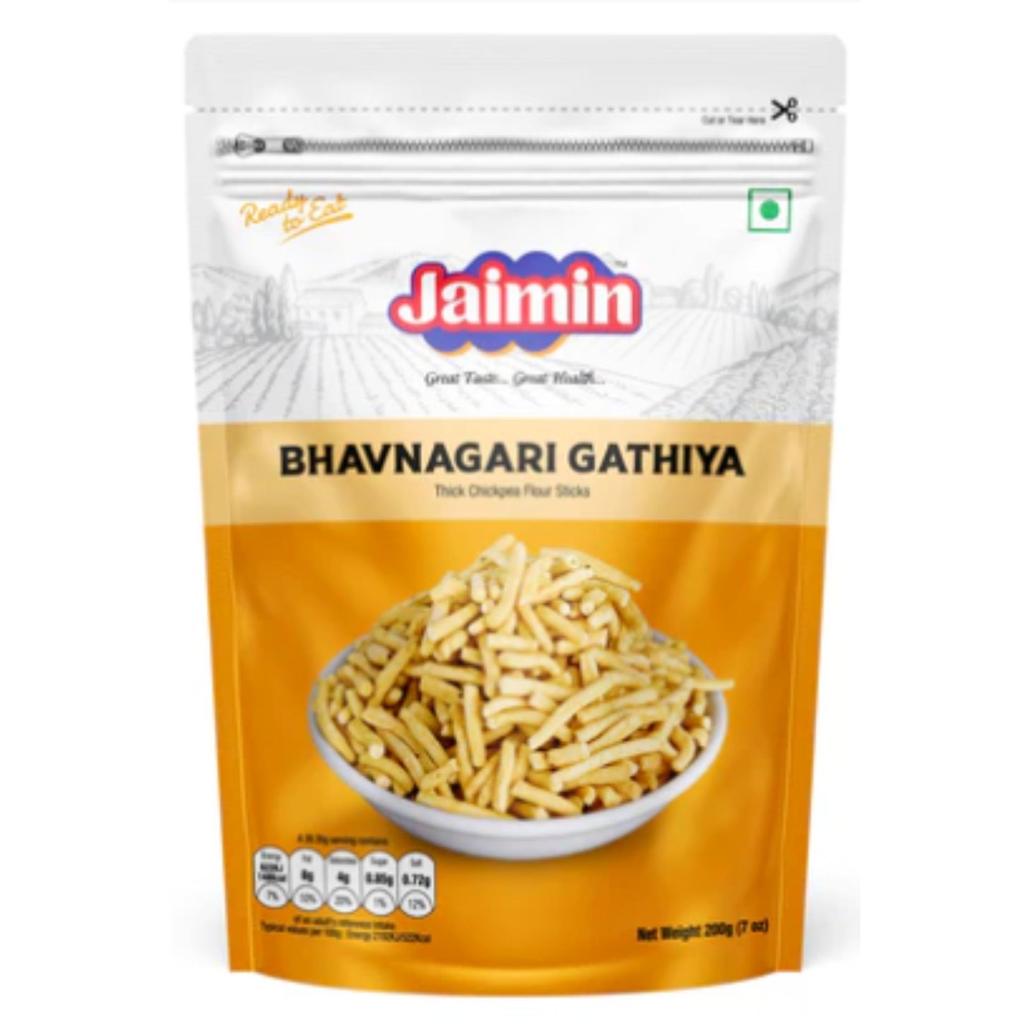 Bhavnagari Gathiya Snacks | Bhavnagari Gathiya 200g Jaimin