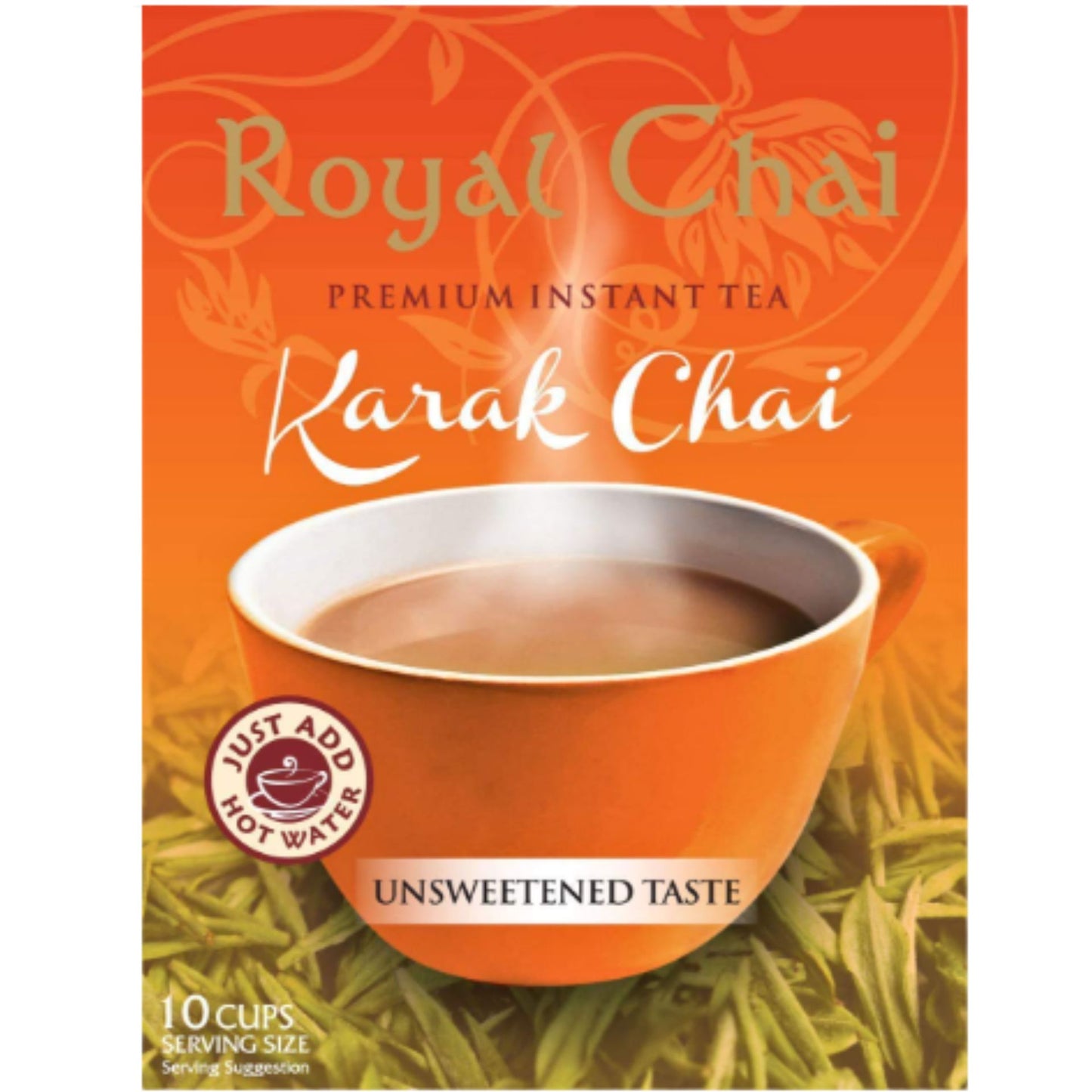 Te instantáneo "Karak Chai" | Instant Tea Karak Unsweetened Chai 10sachet*180g Royal