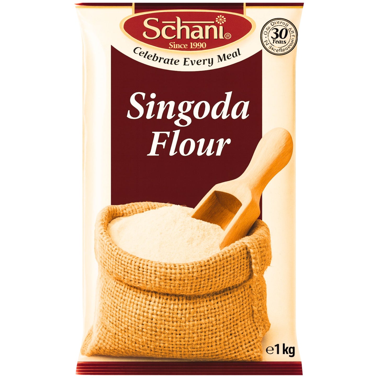 Harina de Castaña de agua | Water chestnut flour | Singoda flour 1kg Schani