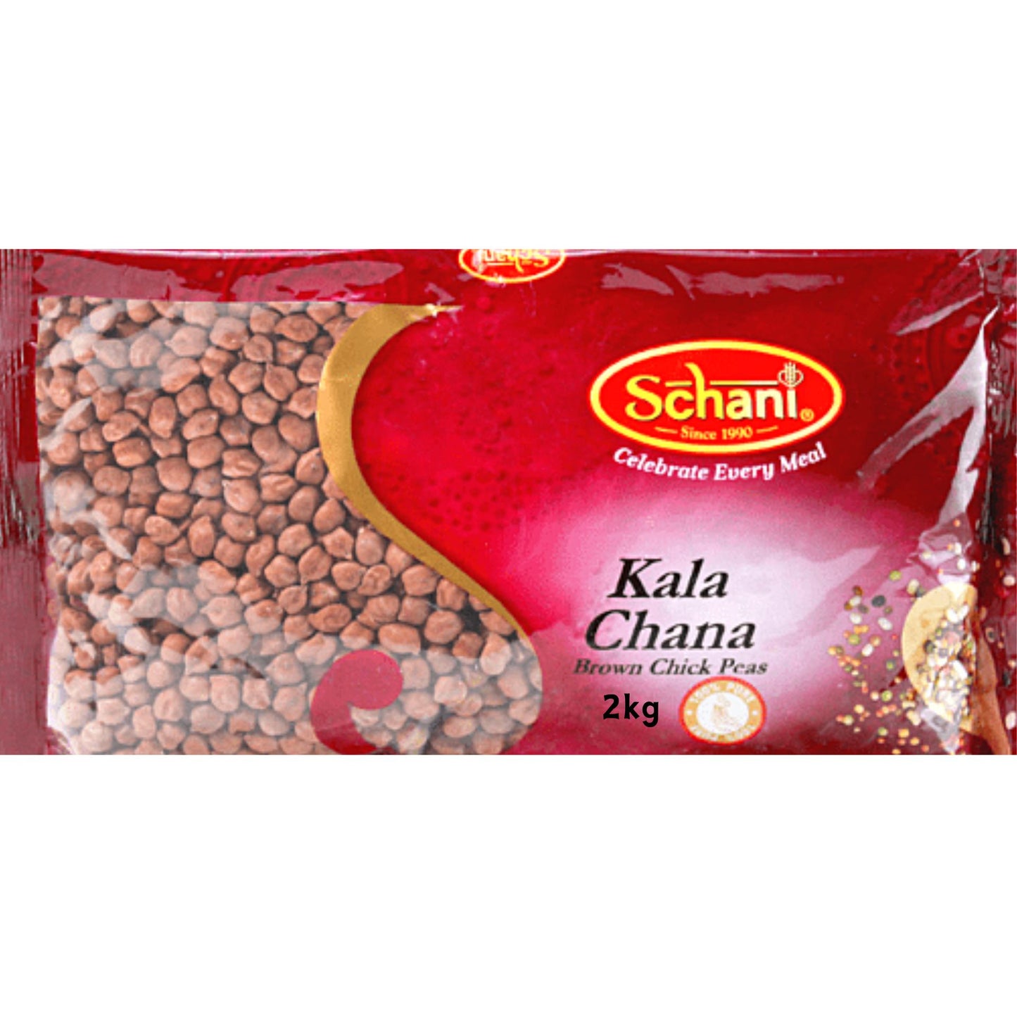 Black Chickpeas | Brown Chickpeas | Kala Chana 2kg Schani