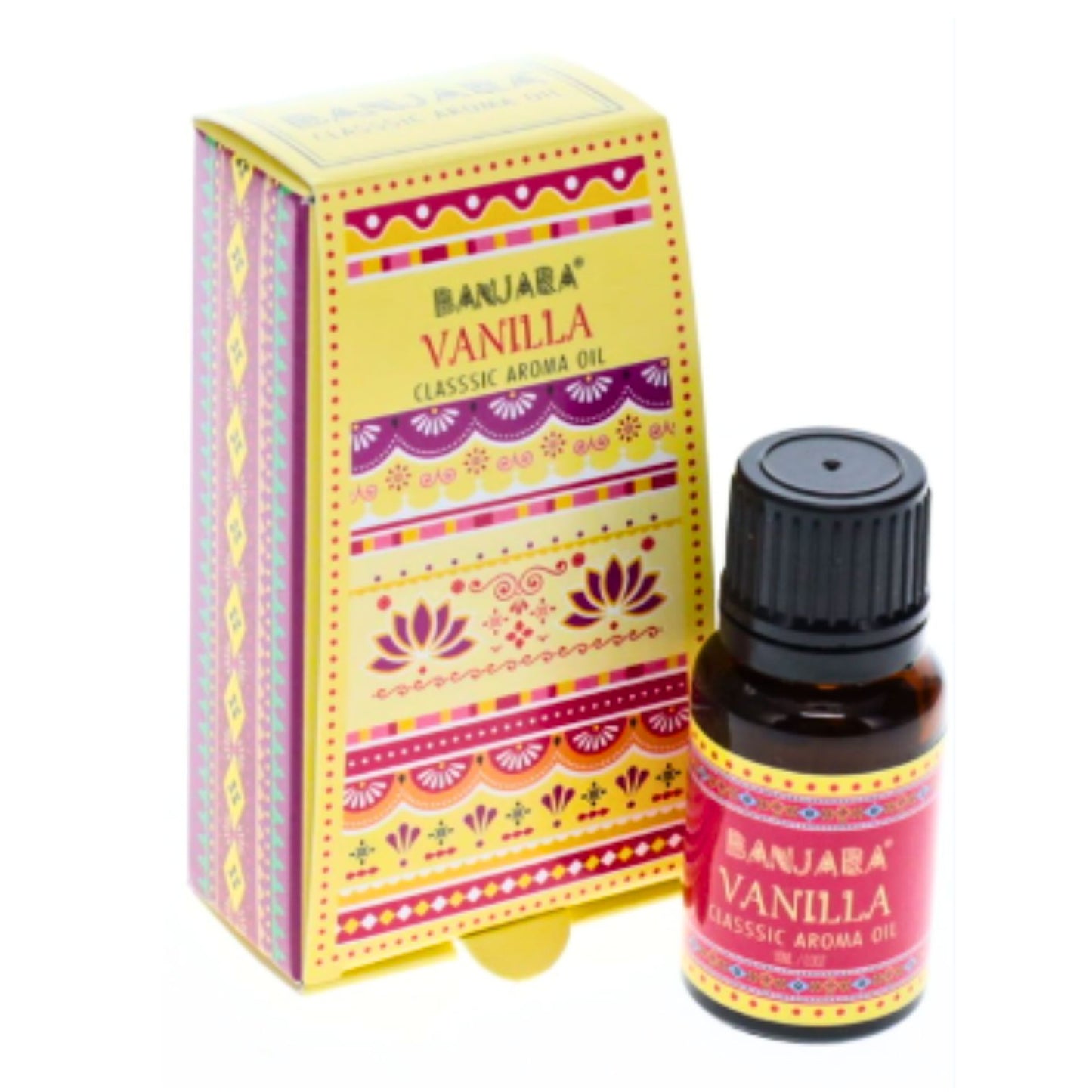 Aceite aromático Vanilla | Vanilla Fragrant (Aroma) Oil 10ml Banjara