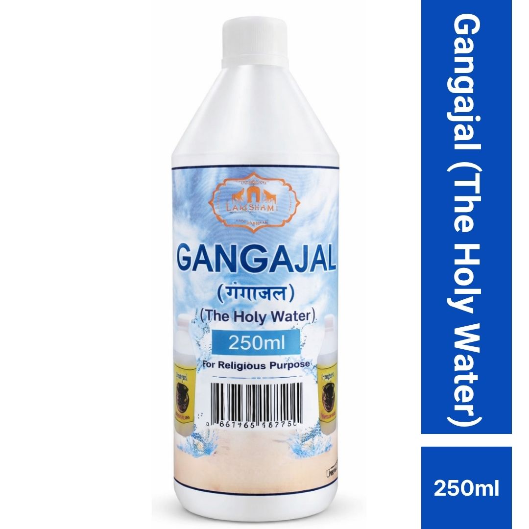 Agua Sagrada para Pooja | Holy Water | Ganga Jal for all Religious Ceremony 250ml Lakshmi