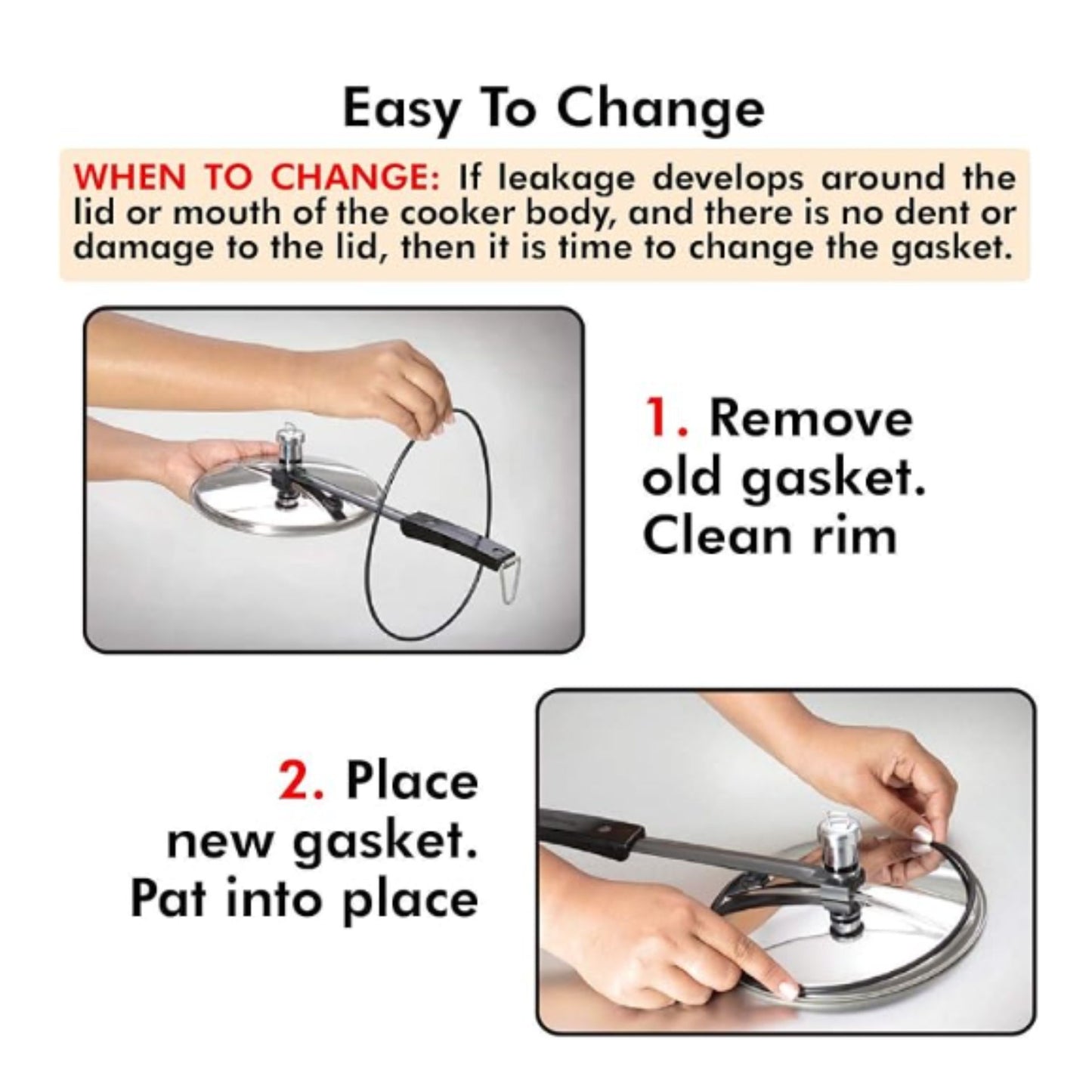 Anillo de sellado de junta para ollas a presión | Gasket Baby Sealing Ring (Code BG) for Pressure Cookers Hawkins