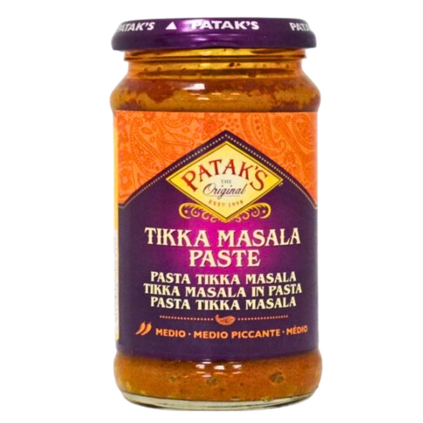 Pasta de Curry Tikka Masala | Tikka Masala Curry Paste 283g Patak's