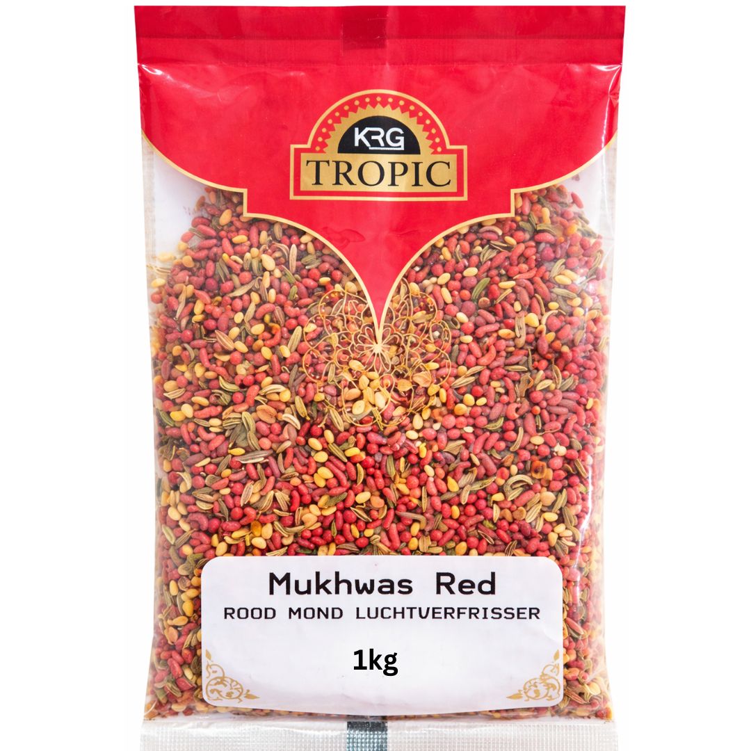 Masticable Digestivo refrescante | Mouth Freshener | Mukhwas Red 1kg KRG