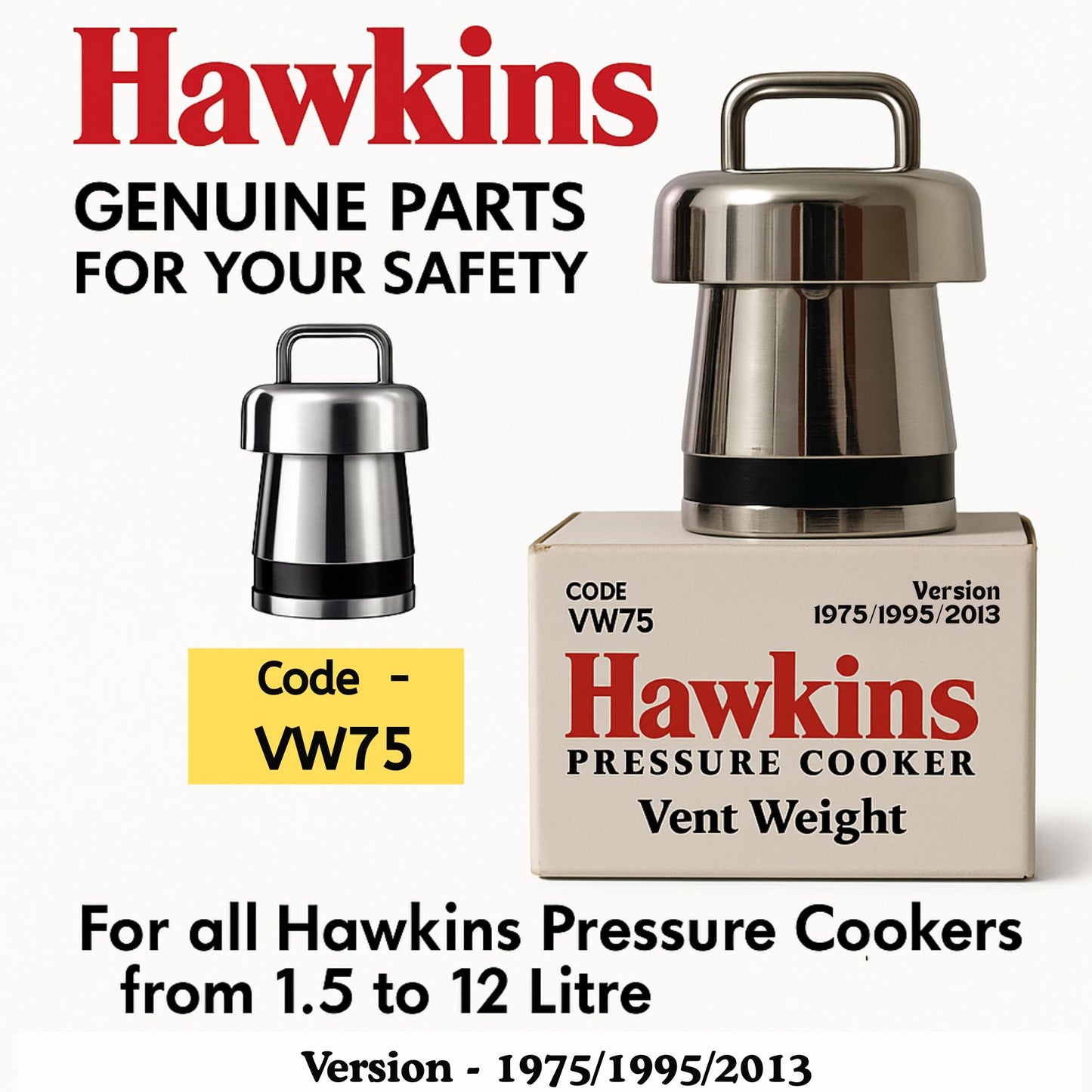 Silbato para Olla Hawkins| Whistle for Pressure Cooker Hawkins