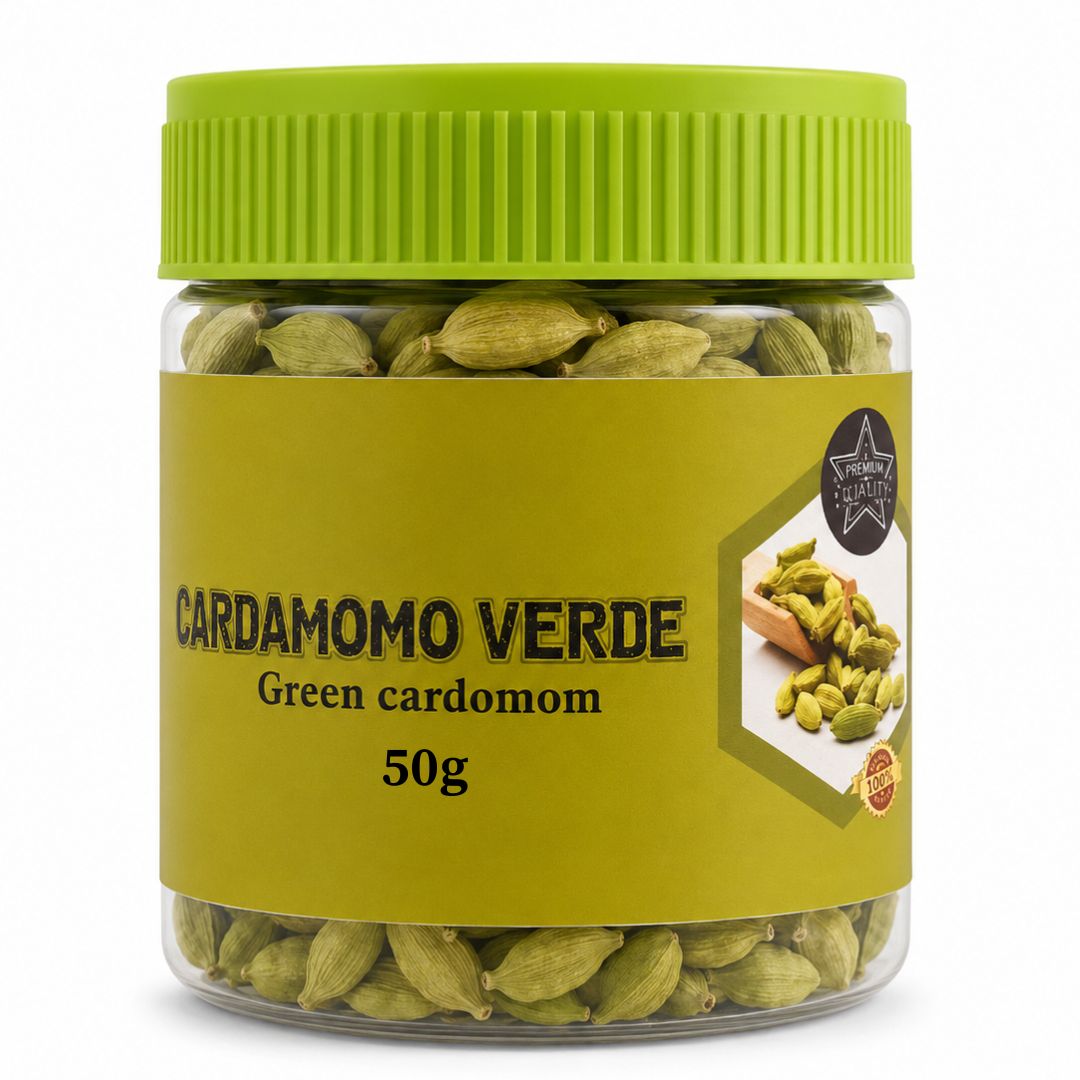 Cardamomo Verde | Green Cardamom 50g Cristal