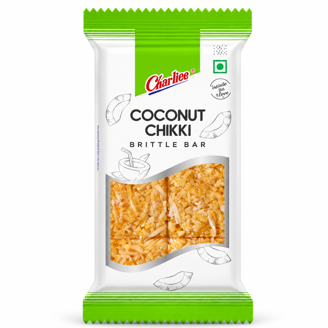 Turron De Coco | Chikki Coconut 100g Charliee's