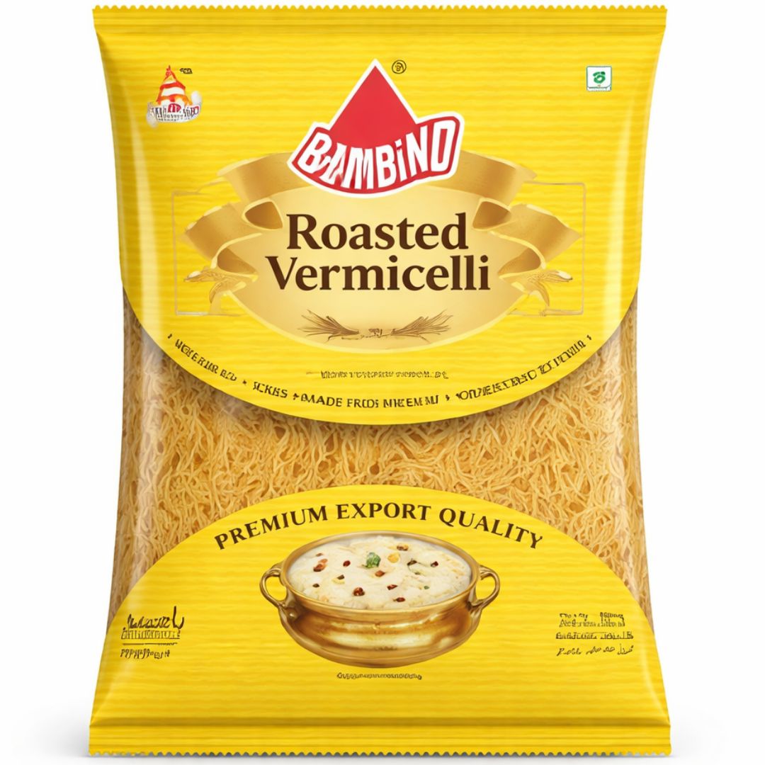 Extra thin noodle | Vermicelli Roasted for Upma or Sevian 200g Bambino