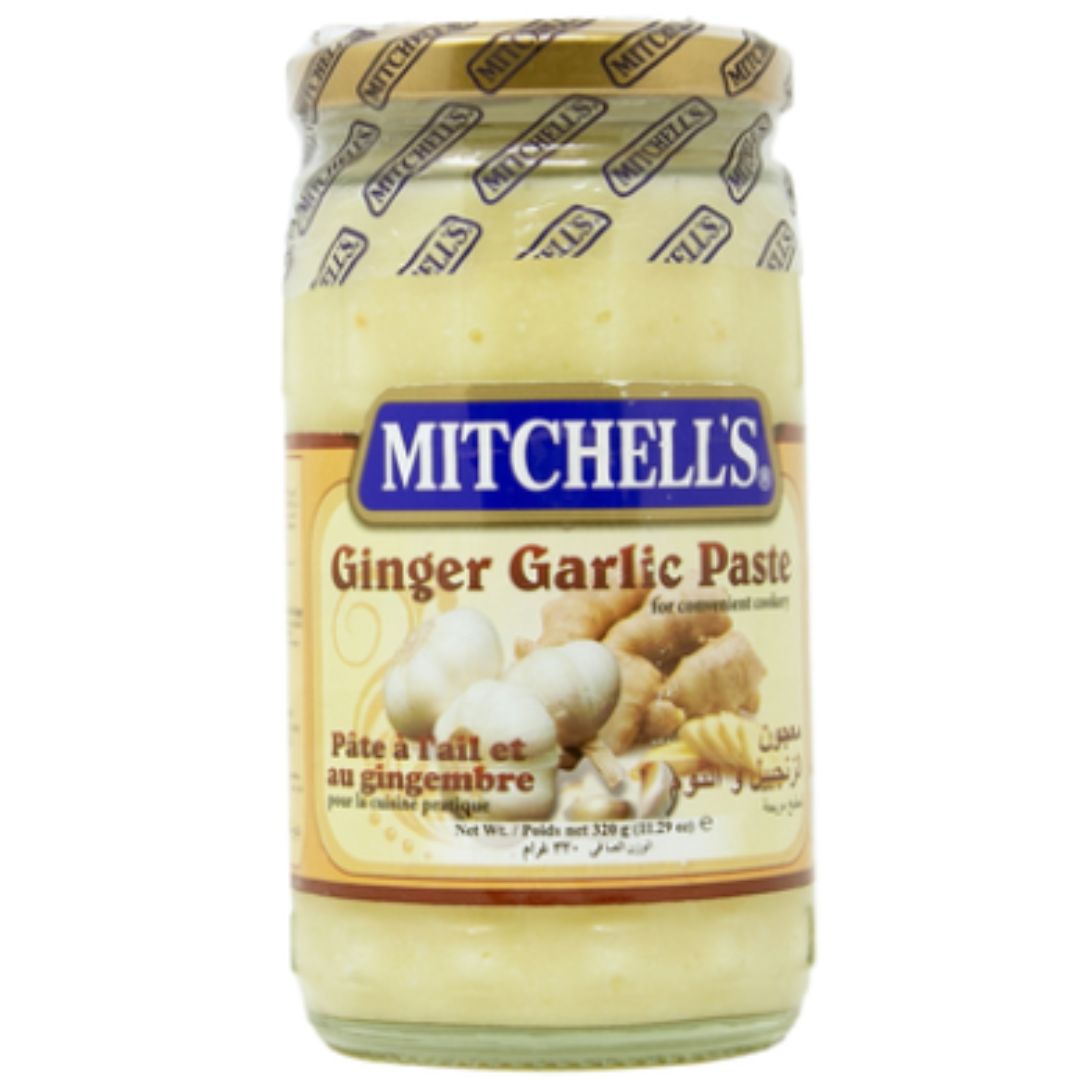 Pasta de jengibre y ajo | Ginger Garlic Paste 320g Mitchell's