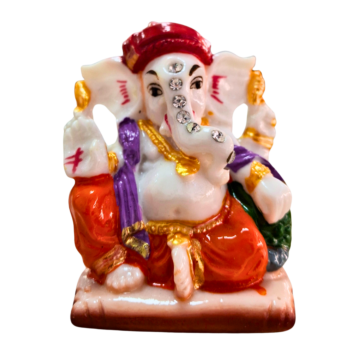 Estatua de Ganesha | Lord Ganesh (Ganapati) Idol Statue for Pooja (M)