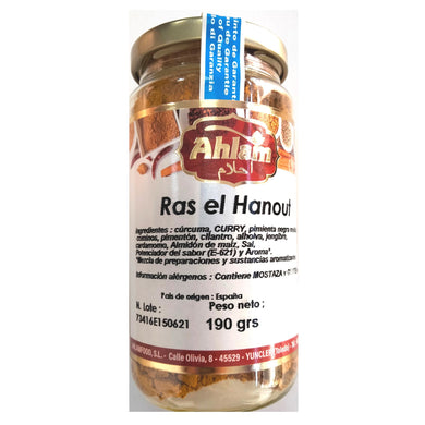 RAS EL HANOUT especias para  (cous -cous ) 190g