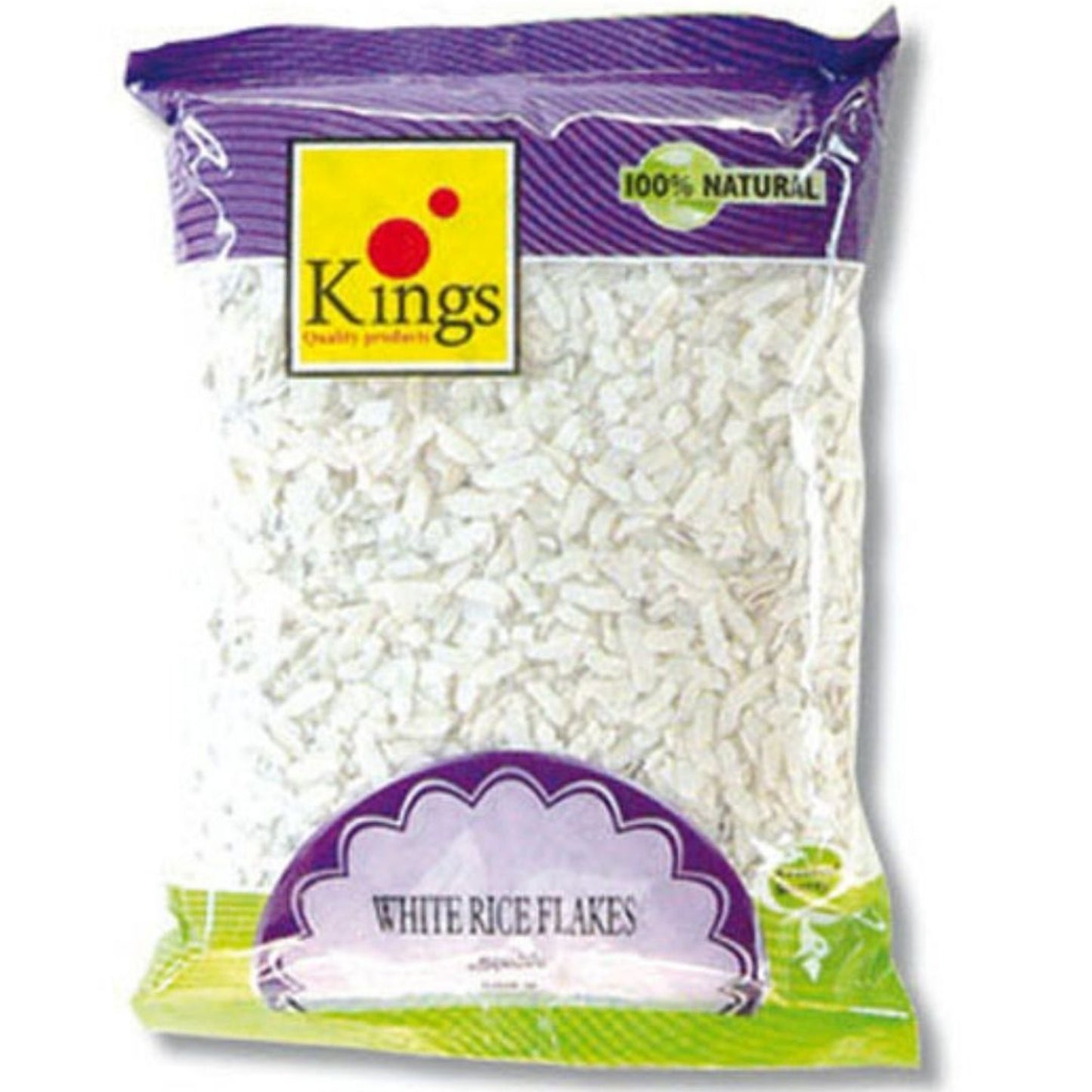 Copos de Arroz | Rice Flakes Medium | Poha Medium 500g Kings