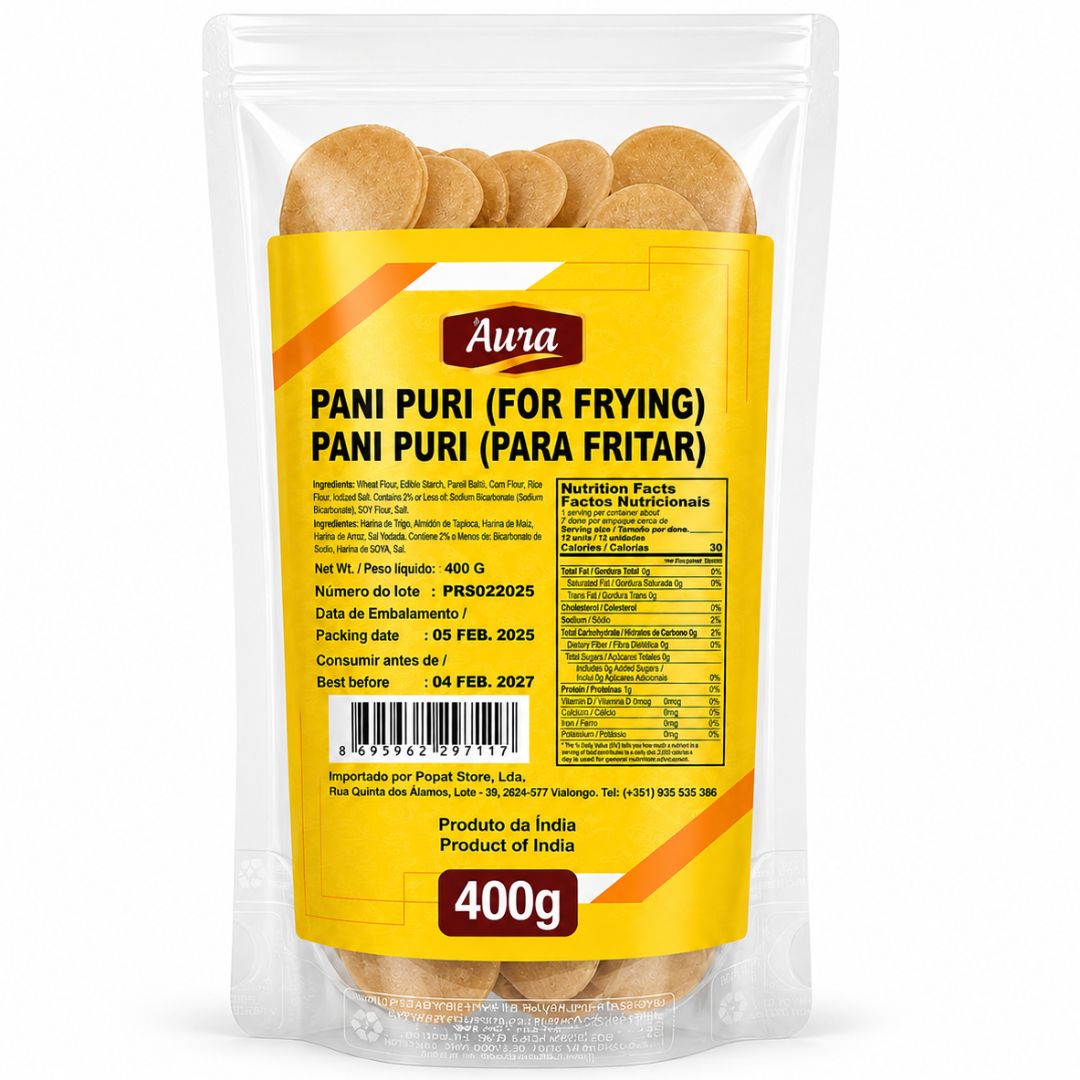 PaniPuri For Fry - Golgappa 400g Aura