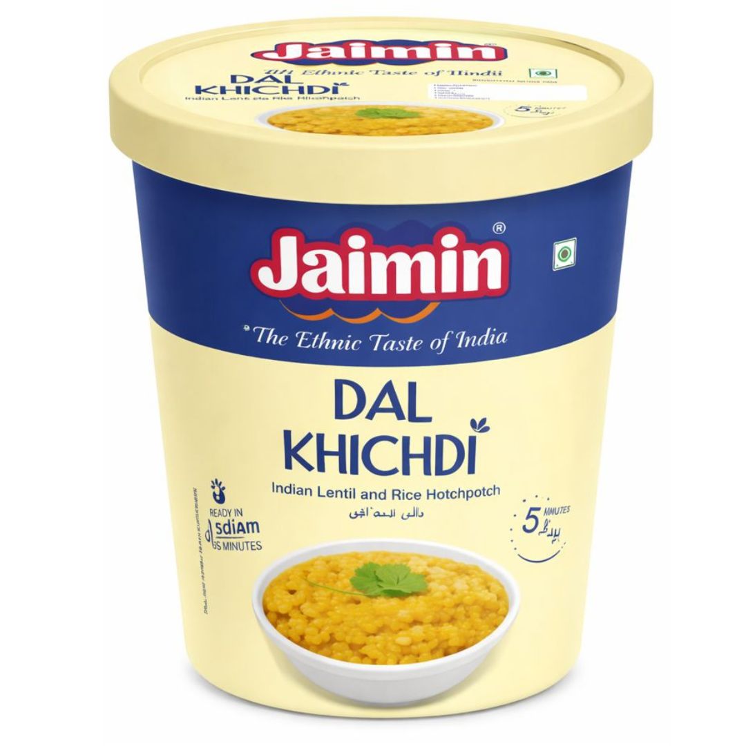 Comida instantánea de lentejas y arroz | Instant Dal Khichdi 70g Jaimin