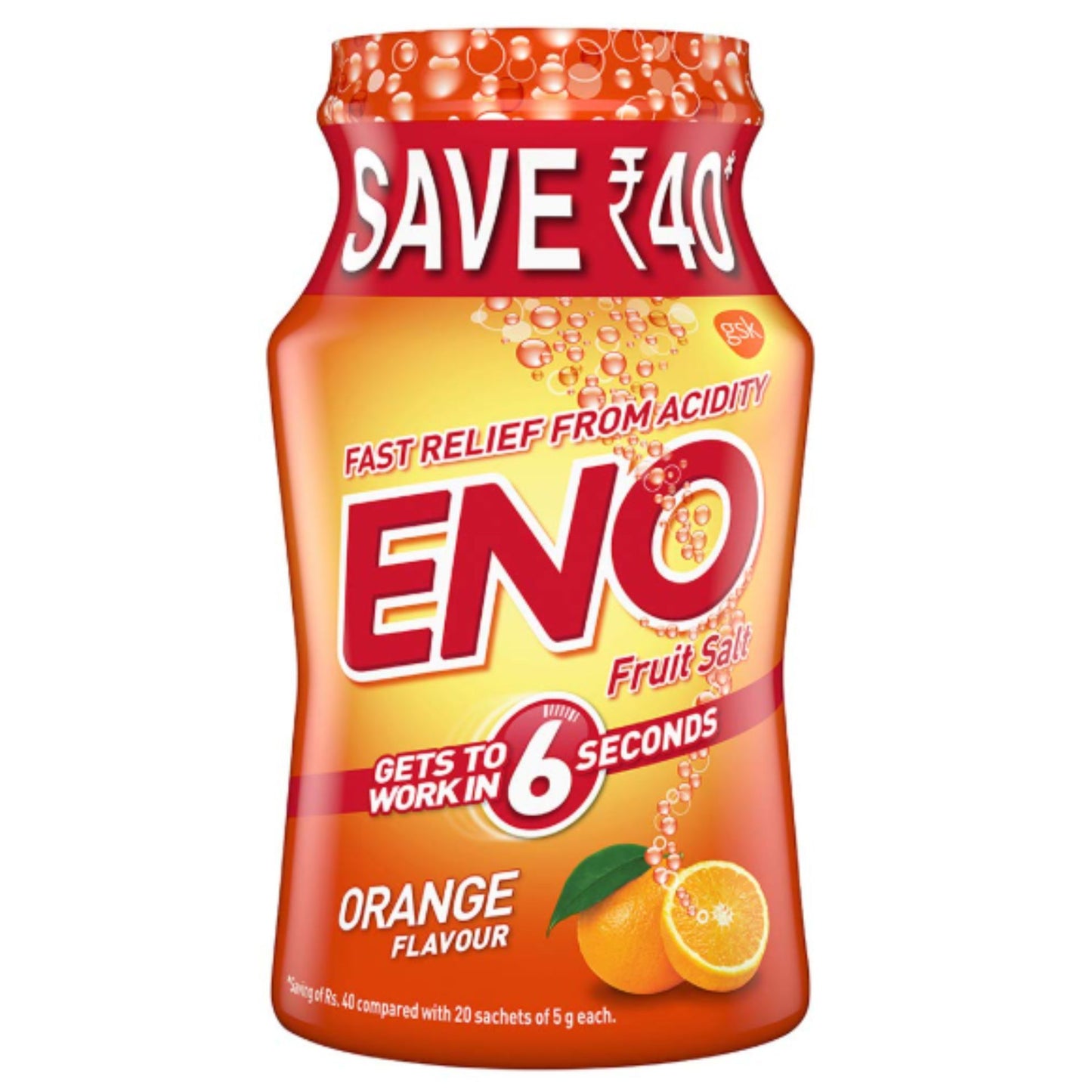 Sal de Fruta | Fruit Salt 100g bottle (Orange Flavour) ENO