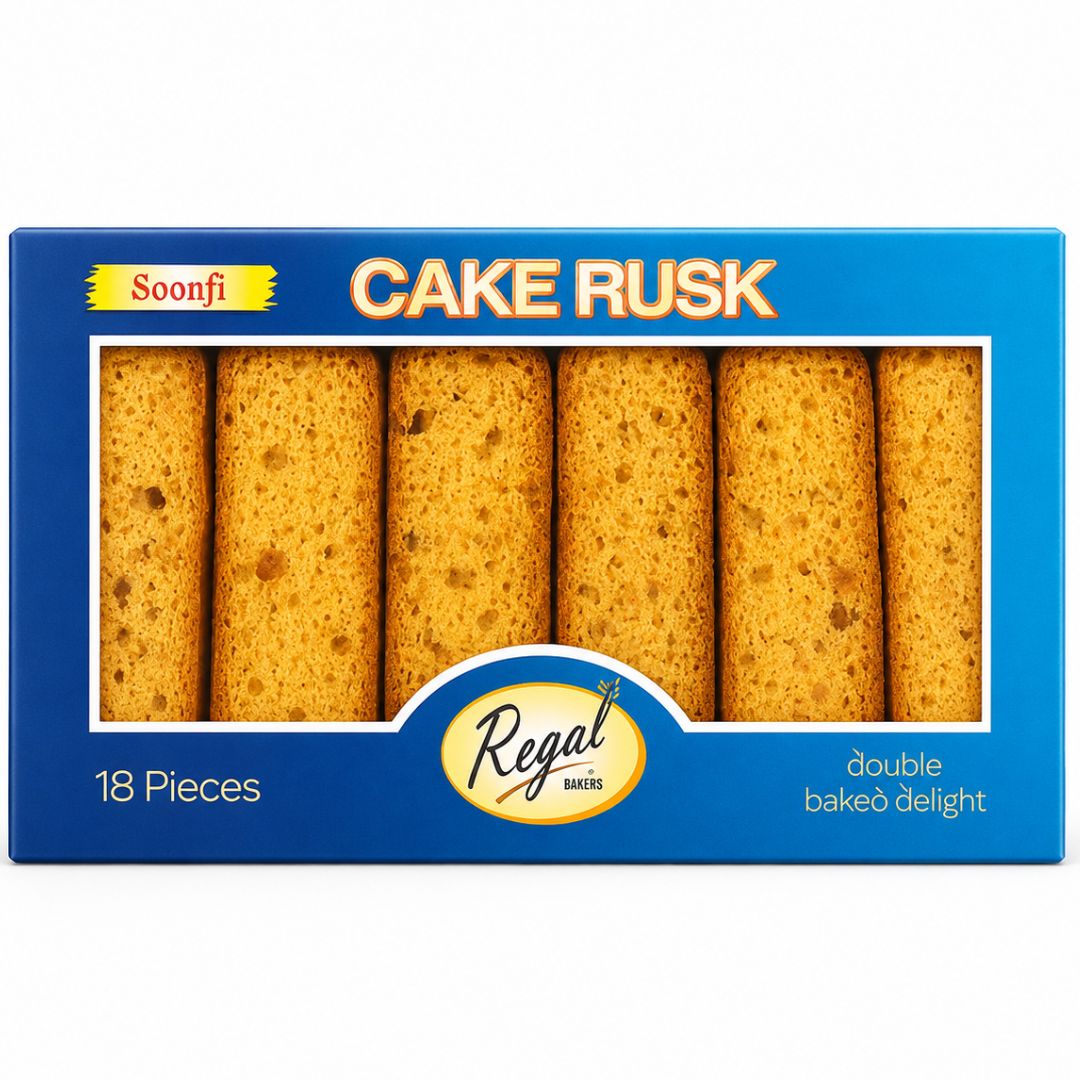 Biscote Tostado | Cake Rusk Soonfi (Fennel) 290g/18Pcs. Regal