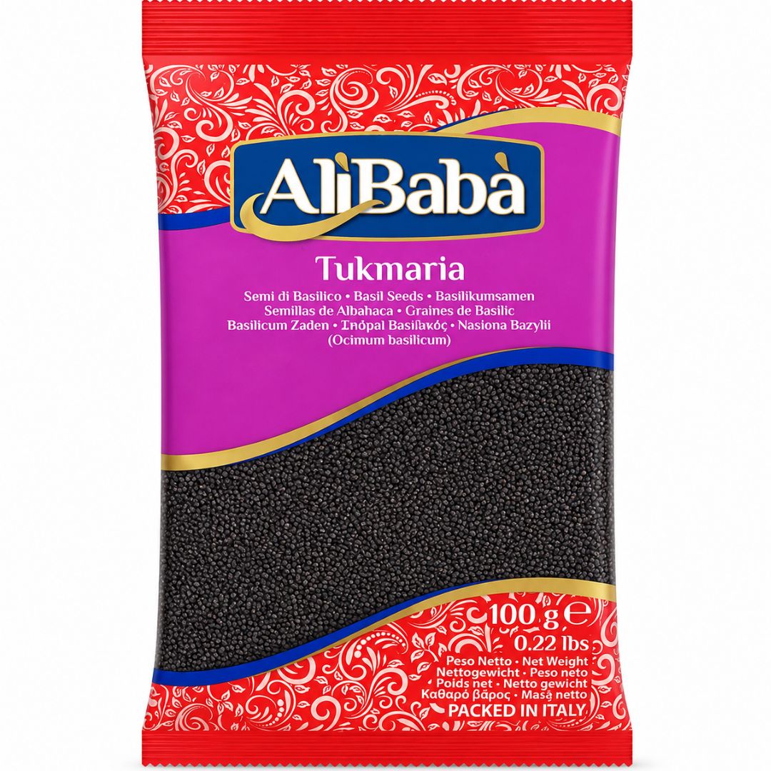 Semillas de Albahaca | Basil Seeds | Tukmaria 100g a.b.