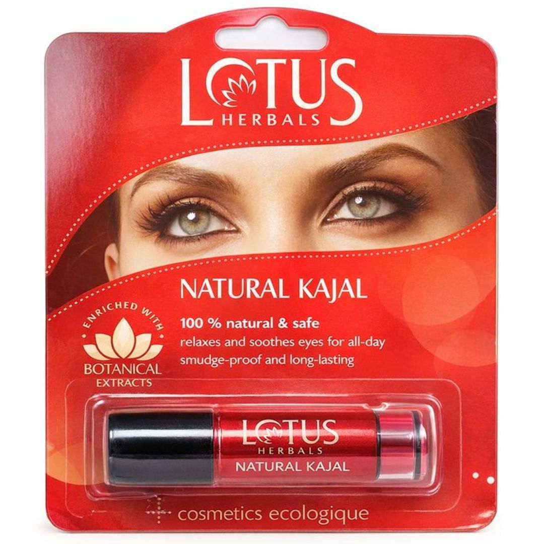 Kajal (lapiz de ojos herbal) | Kajal Natural Herbal 3.8g Lotus