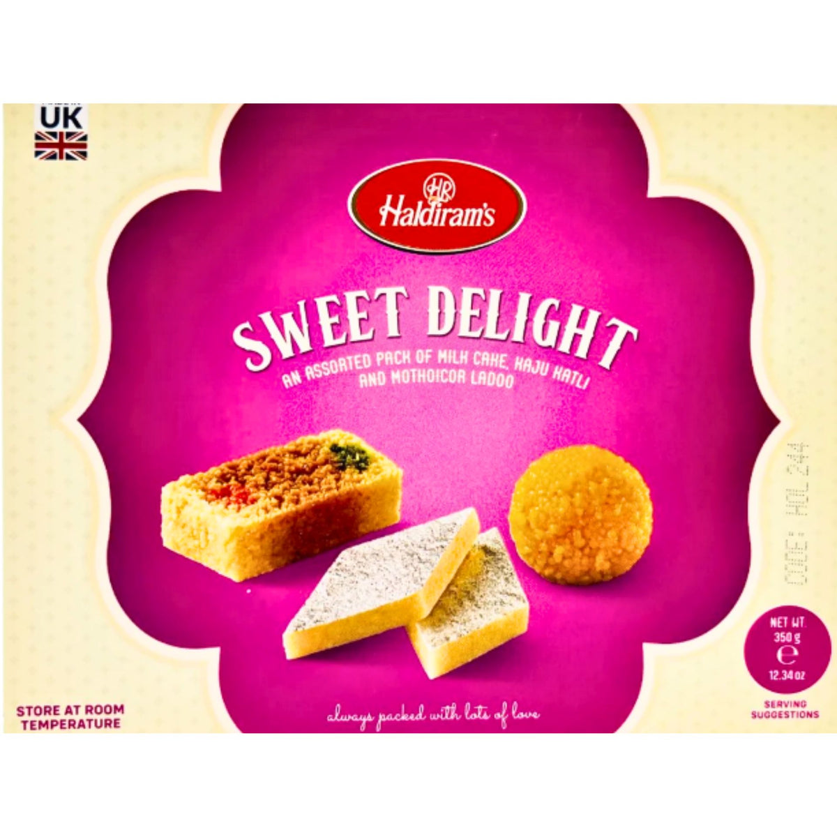 Dulce surtidos tipicos | Mixed Mithai | Sweet Delight 300g Haldiram