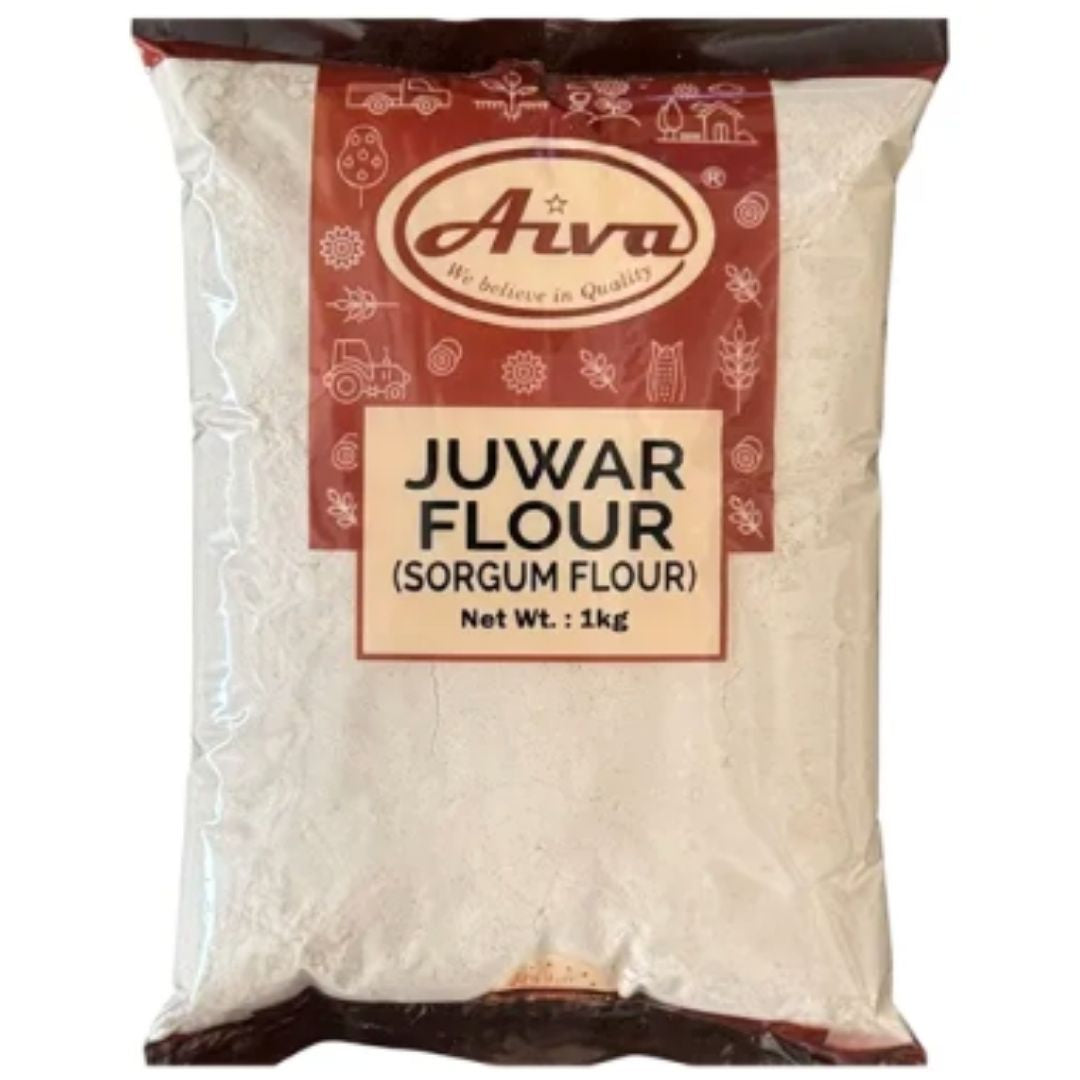 Harina de Sorgo (mijo grande) | Sorghum flour | Juwar Flour 1kg Aiva