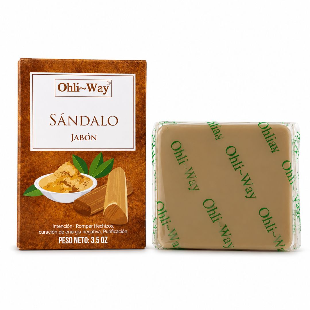 Jabon de de Sándalo | Sandalwood Soap 100g Ohli-Way