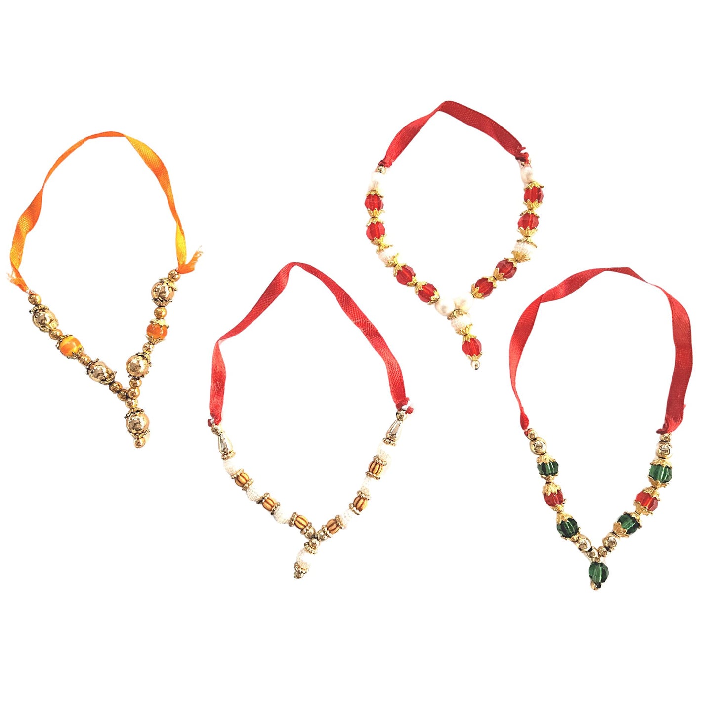Small Artificial Flower Garland for Idol Mala for God | Small Artificial Flower Multipurpose Garland (Mala)
