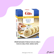 Cargar imagen en el visor de la galería, Gits Rava Idli Mix 200g pack for making soft and fluffy Rava Idli, a popular Indian breakfast.