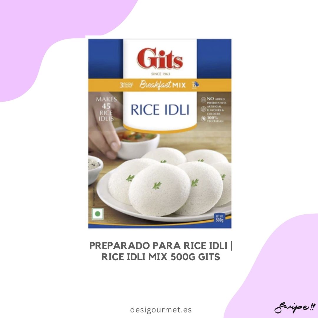 Gits Dosa Mix 500g pack makes crispy dosa with authentic South Indian flavors at home.