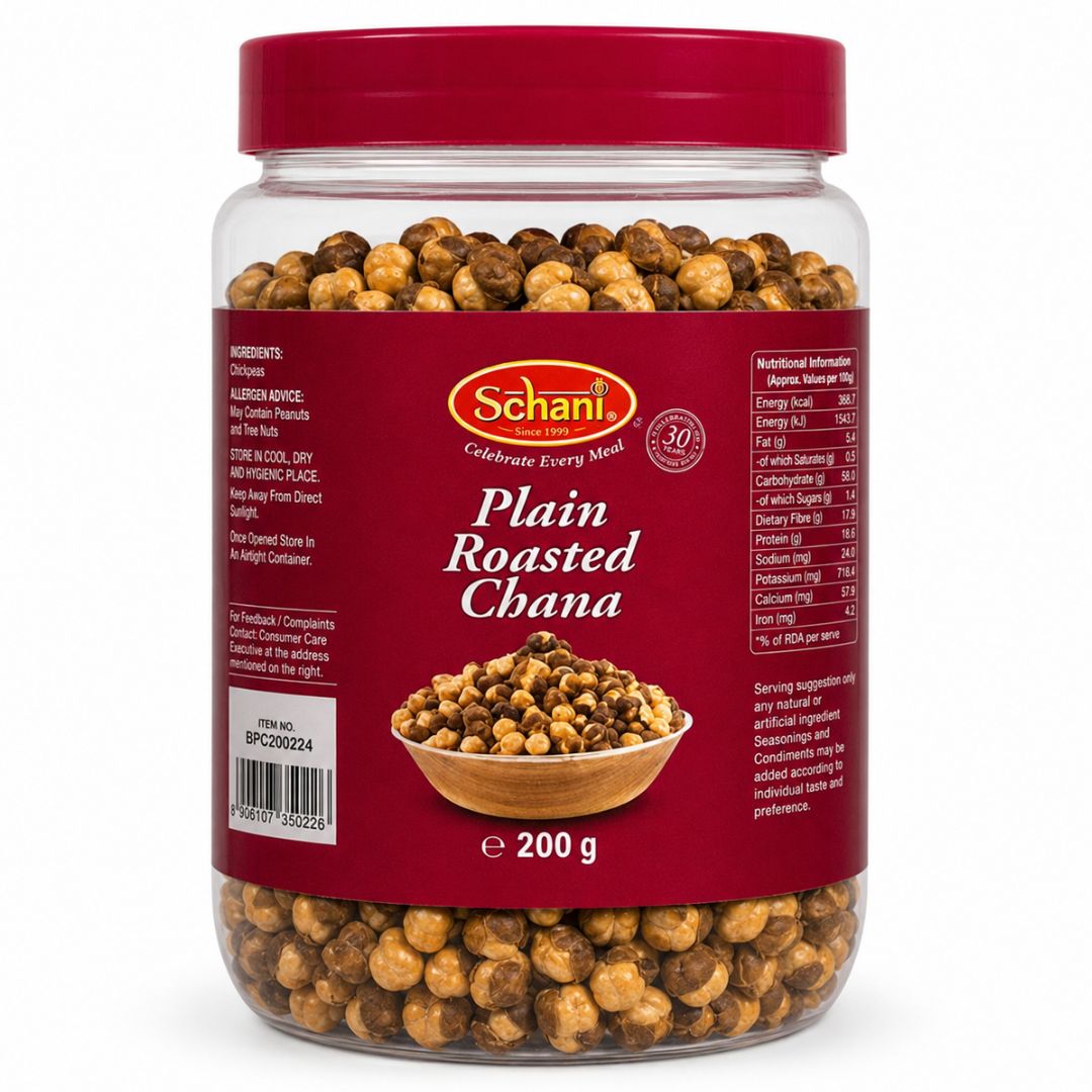 Garbanzo Tostado | Roasted Chana Plain 200g Schani