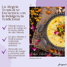Cargar imagen en el visor de la galería, Mango Rabri Falooda: a colorful fusion of tradition and tropical flavors.