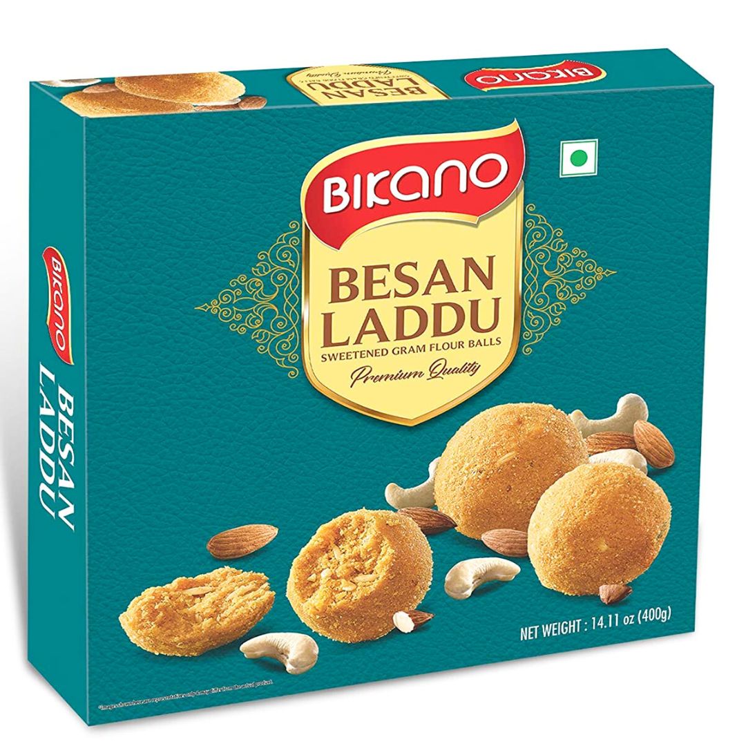 Dulce Besan Ladoo | Besan Ladoo 400g Bikano
