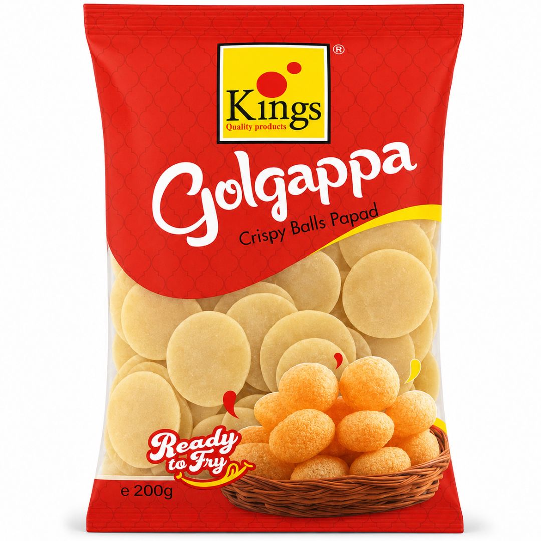 PaniPuri For Fry - Golgappa 200g Kings