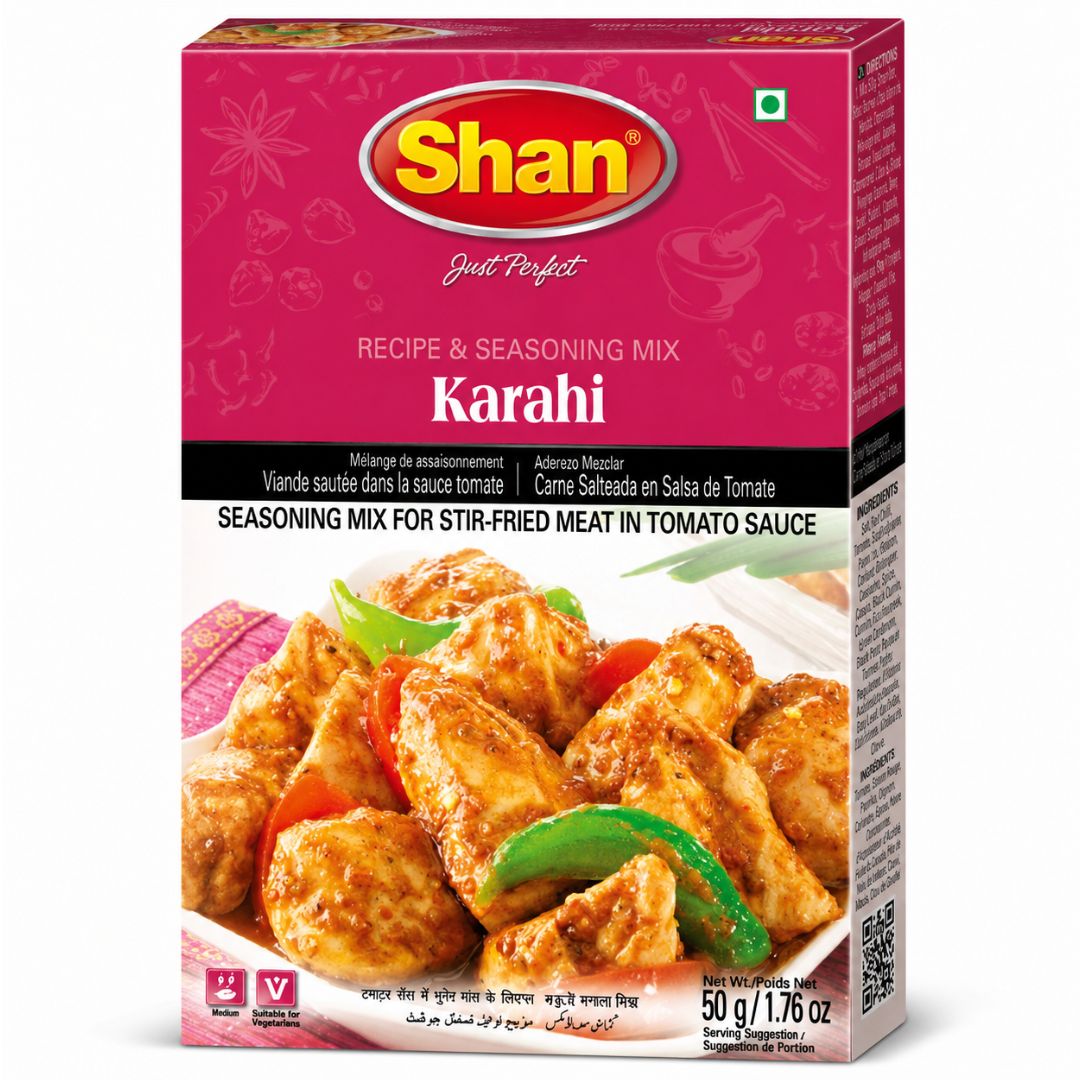 Especias para Guiso tradicional de Carne | Karahi Mix Masala 50g Shan