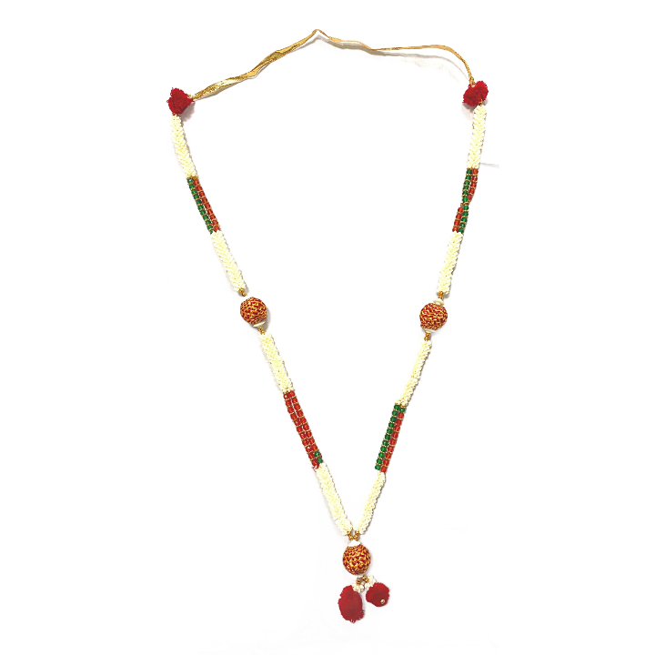 Medium Pearl Garland | Medium Artificial Flower Multipurpose Garland (Mala)