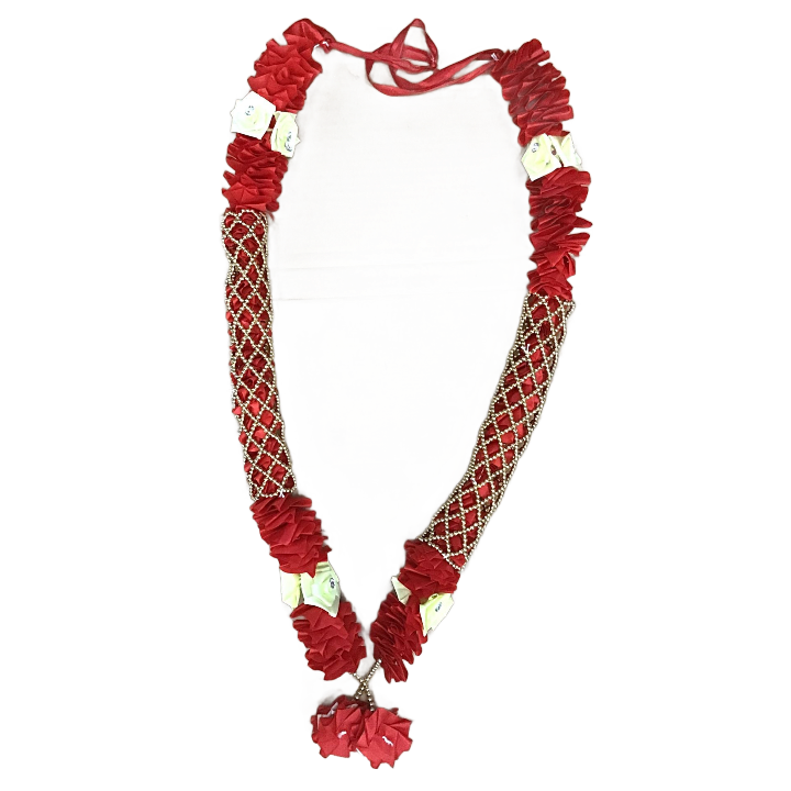 Multipurpose Long Garland of Artificial Flowers | Long Artificial Flower Multipurpose Garland (Mala)